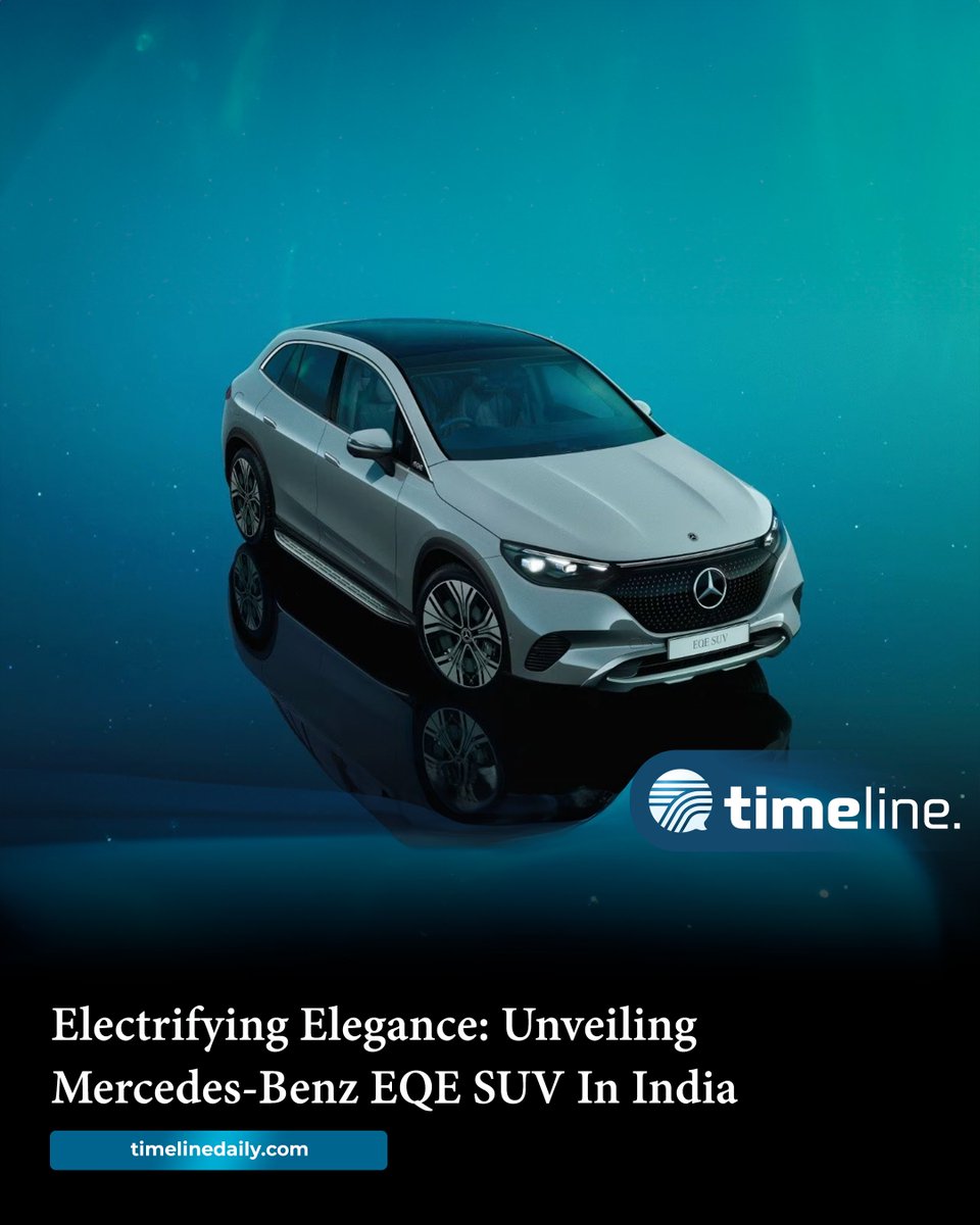 Electrifying Elegance: Unveiling #MercedesBenzEQE SUV In #India

timelinedaily.com/auto/electrify…