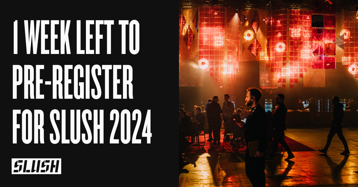 Why pre-register you ask?  Those who do will be personally contacted with exclusive access to our ticket shop 10 days before we open to the public. Secure your spot at Slush 2024 with the most discounted tickets by pre-registering now: slush.org/pre-register/?…