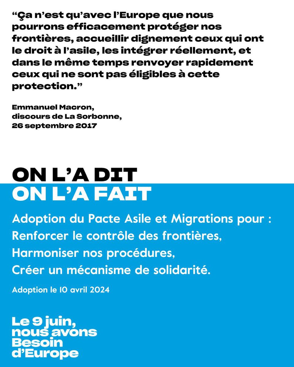 CBeaune's tweet image. On l’a dit. On l’a fait. On continue ! 🇫🇷🇪🇺