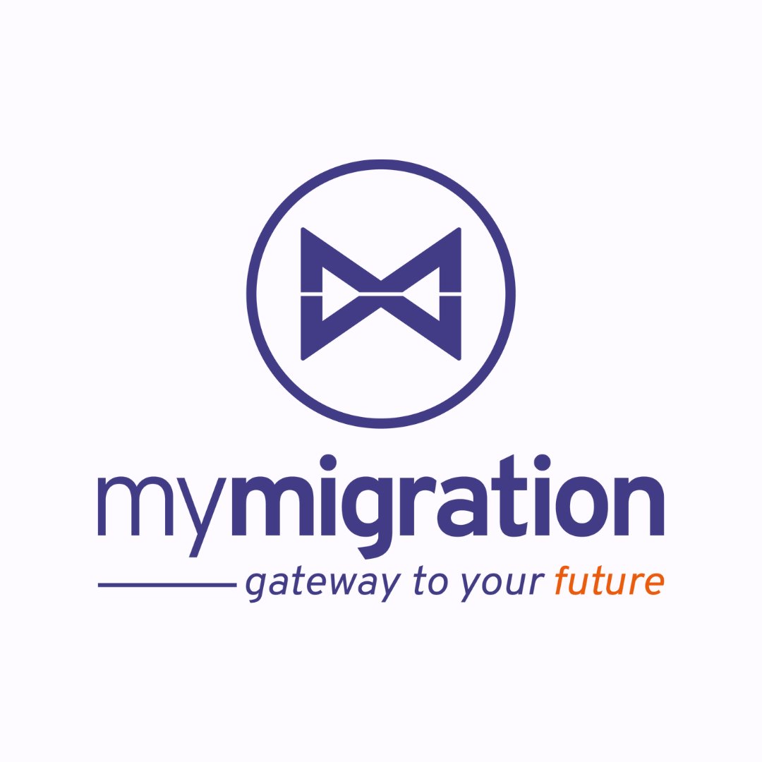Introducing the fresh face of My Migration! 🌟

Behold our new logo and brand identity, beautifully crafted to reflect our commitment to endless possibilities. 
Join us on this adventure, and let's turn your dreams into reality together. Welcome aboard! ✨

#GatewayToYourFuture