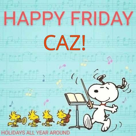 @cazij Good morning, Caz! 🙋‍♂️💕☕️ Happy Friday! :)