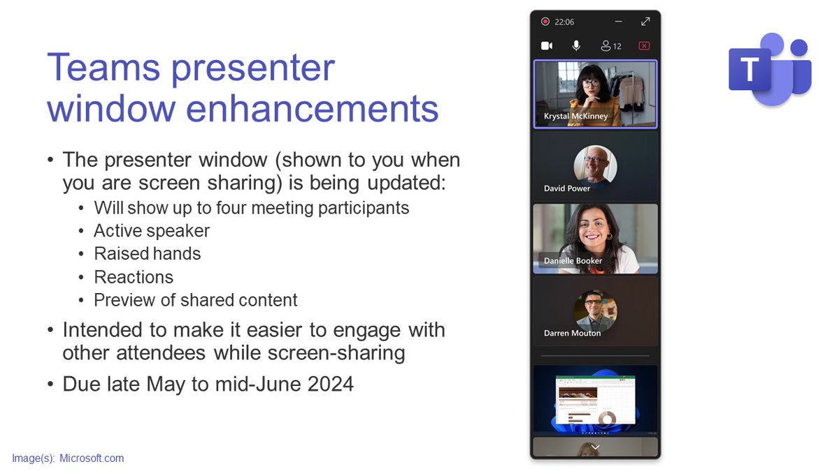 🔜 The #MicrosoftTeams presenter window is getting an upgrade.

📆 Due late May to mid-June 2024.

🔗 Read more: supersimple365.com/the-microsoft-…

🔗 See what else is new in #MSTeams so far this month: supersimple365.com/whats-new-in-m…