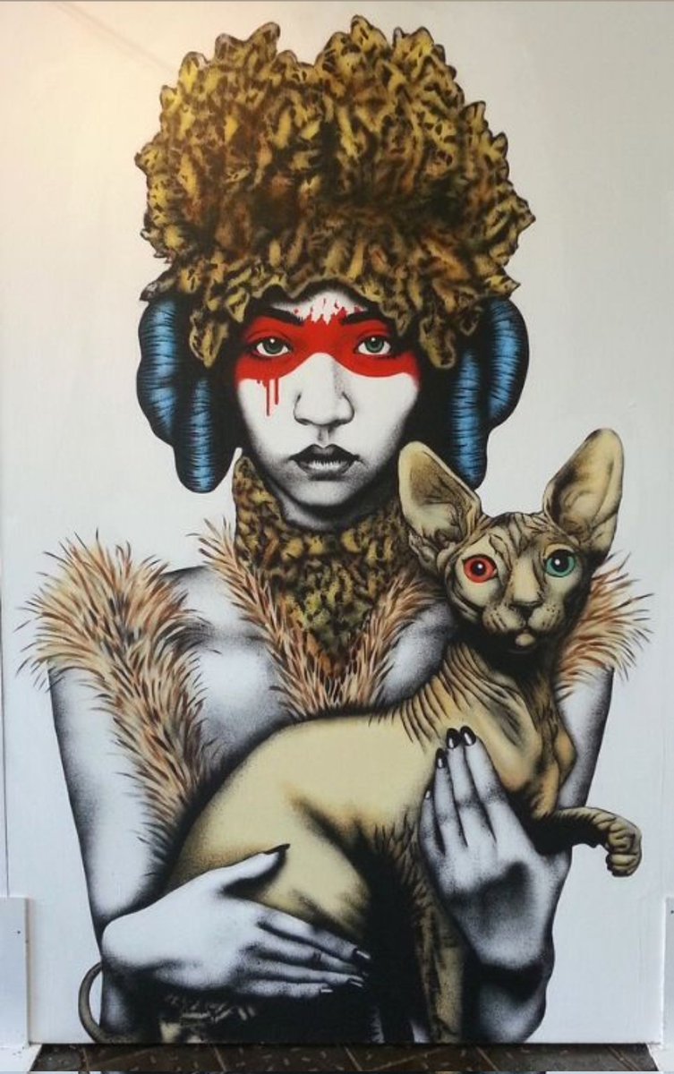 Women and cats will do as they please, and men and dogs should relax and get used to the idea.
 by fin Dac 💙
#StreetArt #art #urbanart  #mural #photography #photographylovers #catlovers