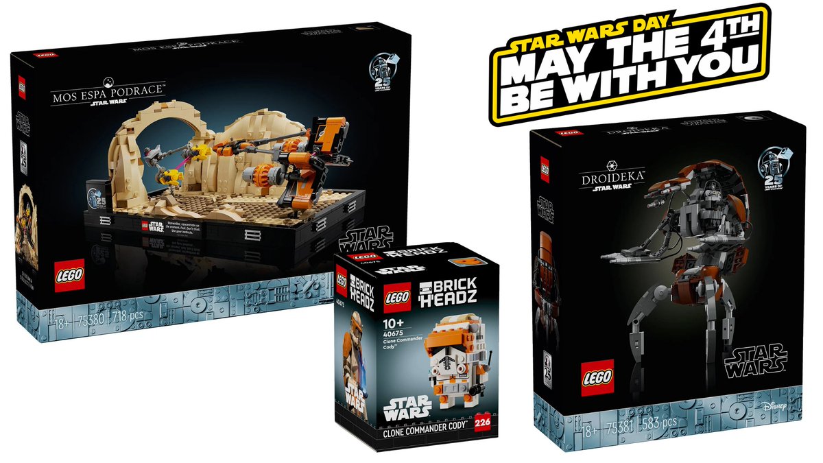 Here's a look at 3 more LEGO Star Wars sets coming in May! jaysbrickblog.com/news/three-mor…