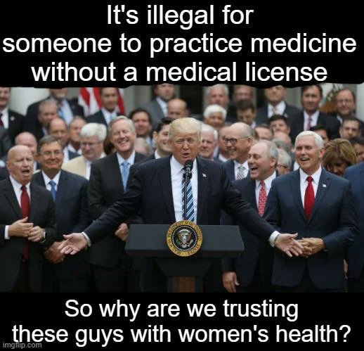 I don't take flying lessons from a plumber. Don't take medical policies from a politician!