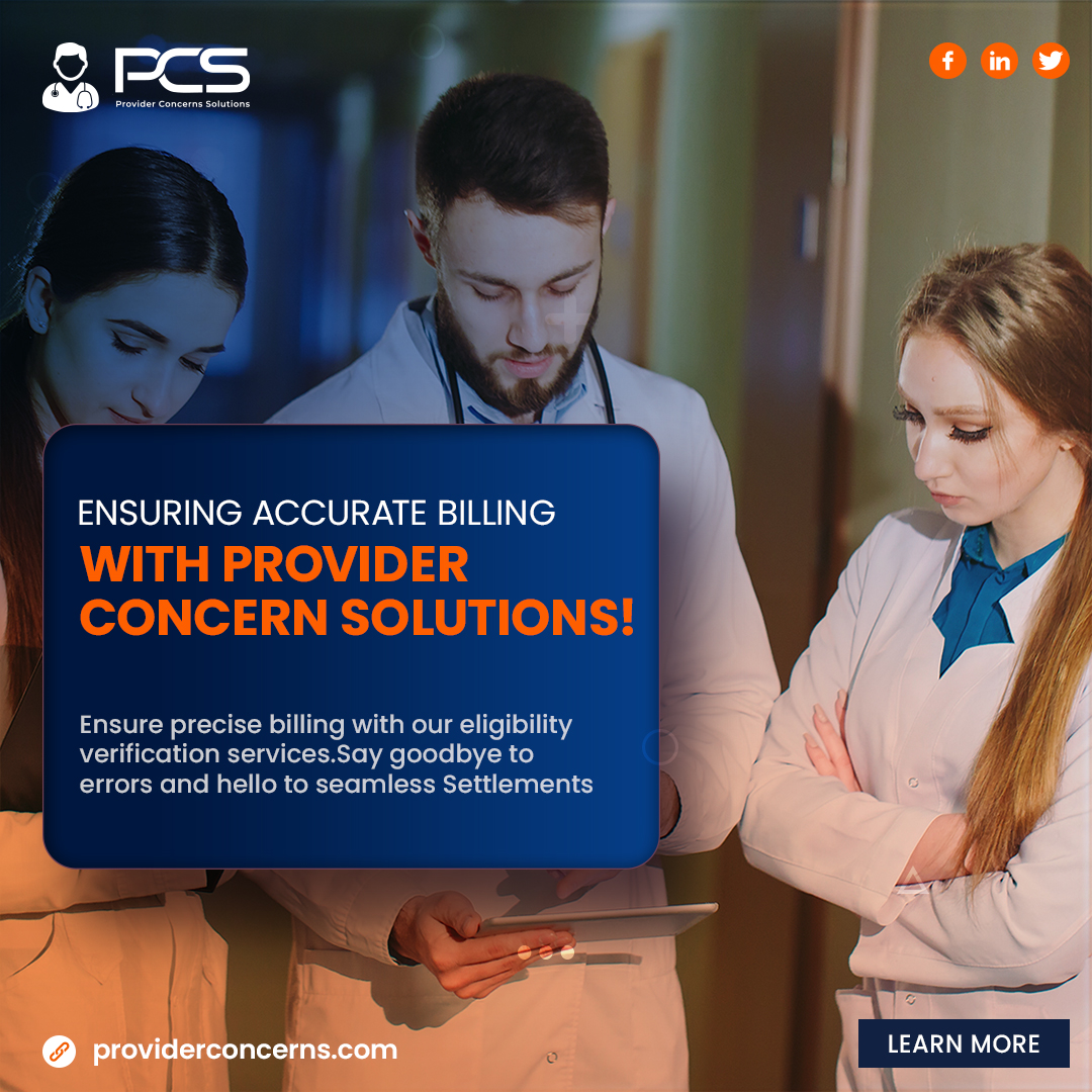 Say hello to accuracy and efficiency! 

providerconcerns.com

#providerconcernssolutions #providerconcerns #HealthcareForAll #HealthCareChallenges #MedicalPracticeGrowth #rcmservices #healthcareassistant #providersuccess #medicalbillingservices #MedicalBillingExperts