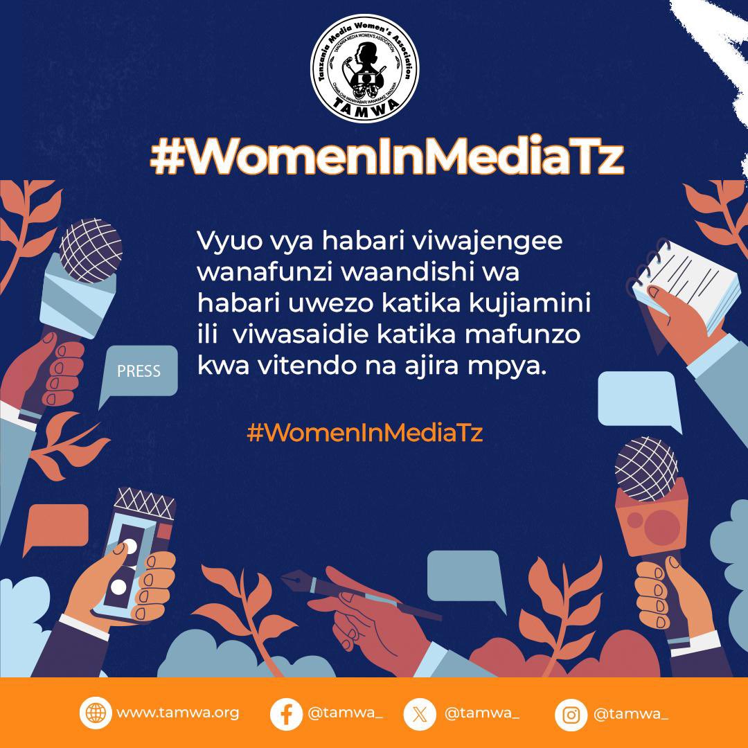 #WomenInMediaTz #VunjaUkimya #ZuiaUkatili #KathubutuKatimiza