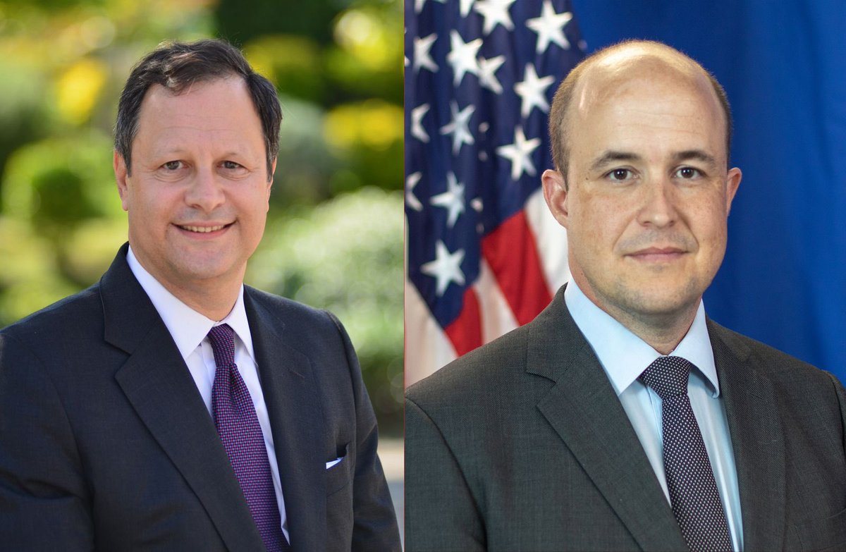 Charge d'Affaires David Wisner spoke with Albanian-American Development Foundation (AADF) Chairperson Michael Granoff this week, discussing the valuable work AADF is doing around Albania to drive development and create jobs. AADF is a trusted partner for the U.S. Embassy on our