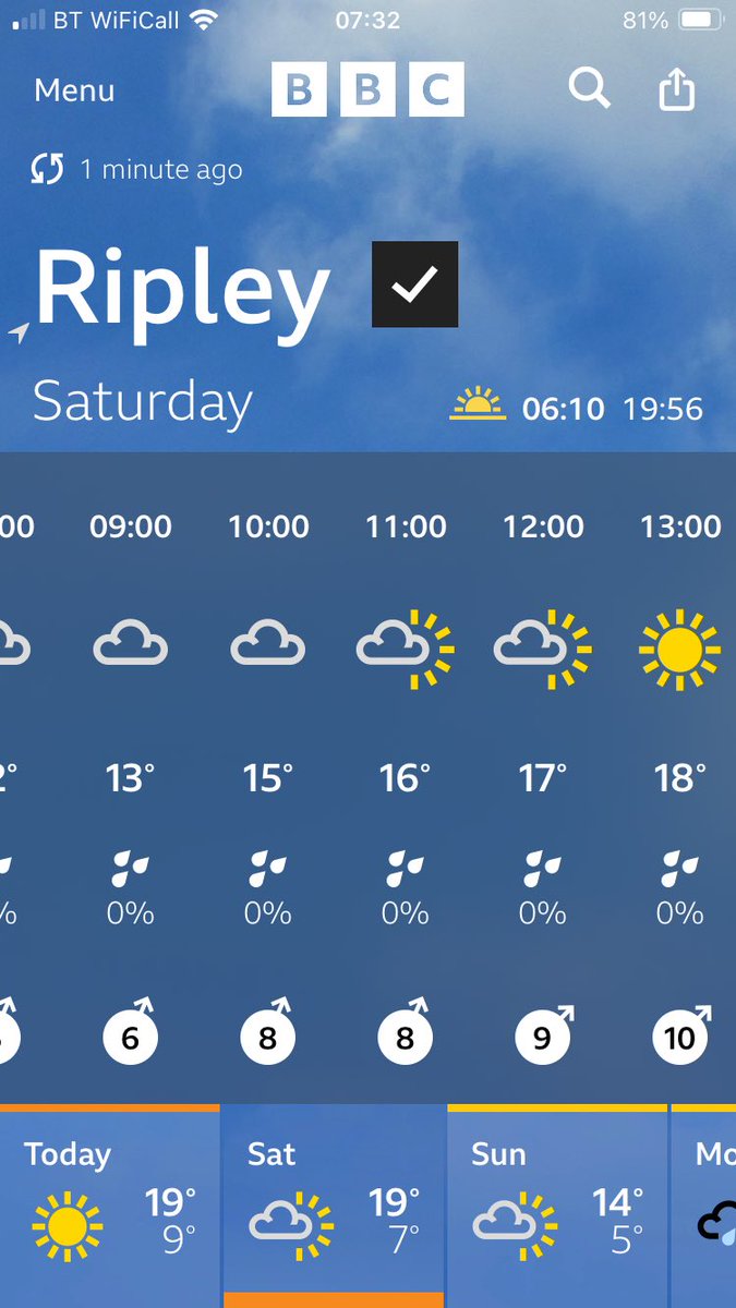 Finally! Perfect conditions on Ripley Green for a lovely spring morning market tomorrow. 38 stalls to tempt you selling almost everything you need/want #supportlocal 
Easter game with treats for kids 🐰 🐣 <a href="/VisitSurrey/">Visit Surrey</a> <a href="/brooklandsradio/">Brooklands Radio</a> <a href="/BBCSurrey/">BBC Surrey</a>