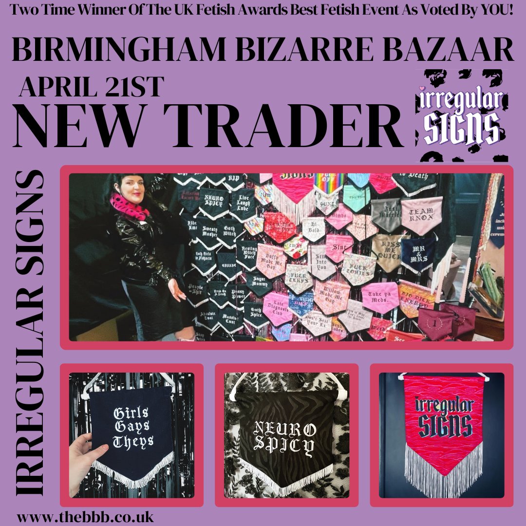 NEW TRADER! Welcoming a new trader for April 21st! The Wonderful Irregular Signs will be joining us with their beautifully curated items. etsy.com/uk/shop/Irregu… #newtrader #exciting #love #newandshiny #meetthemakers