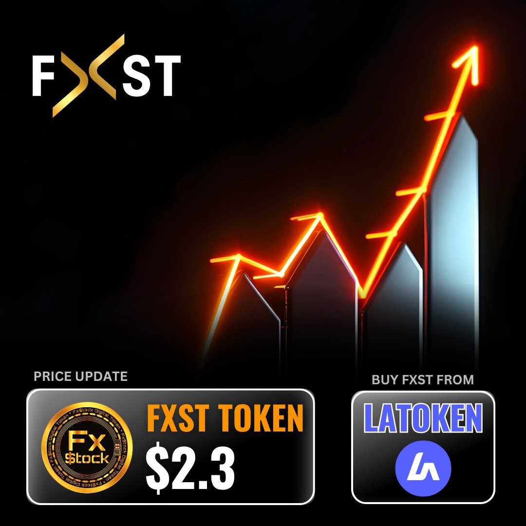 FXST Token Price at $2.3! Invest now for a brighter crypto future!

#fxst #FXSTTOKEN #CryptoNews #PriceAlert #CryptoCommunity