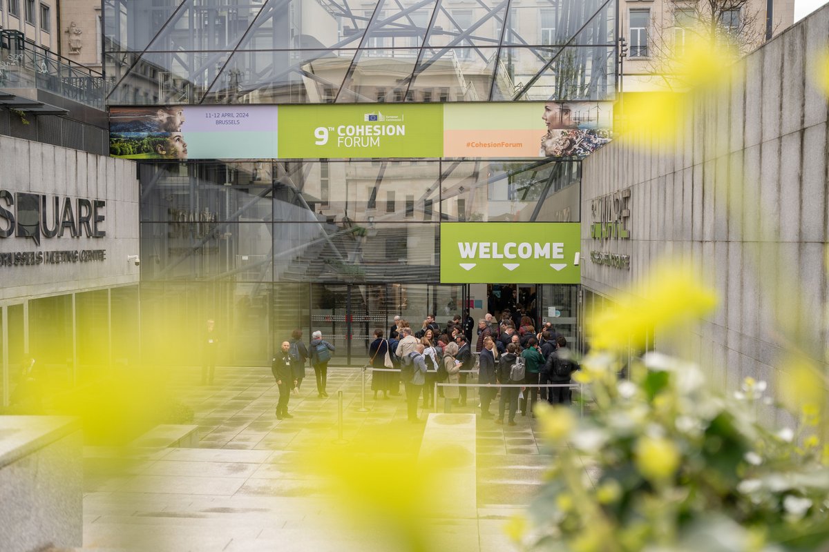 #CohesionForum, 2nd day! 9:30 | Keynote speech by @EP_President and @NicolasSchmitEU Packed programme with many high-level speakers and 3 panels on: 🔹Triple transition 🔹Cohesion as shared objective 🔹Future of #CohesionPolicy 🔴LIVE from 9:30: europa.eu/!dwhgRQ