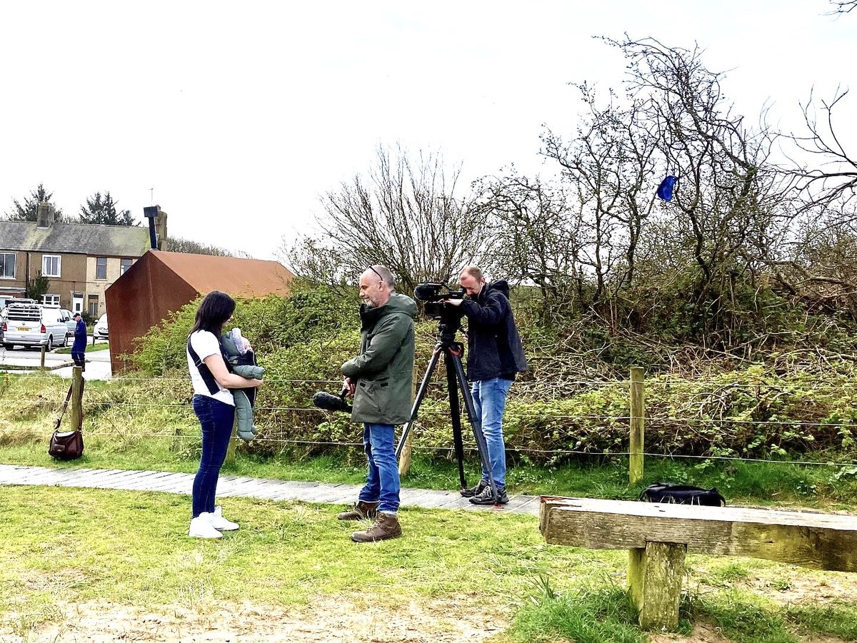 ITV Granada News were at Roanhead yesterday morning talking to @ntsandscalehaws, @FriendsofLakes and Kelly Holland, the founder of our Save Roanhead campaign group.