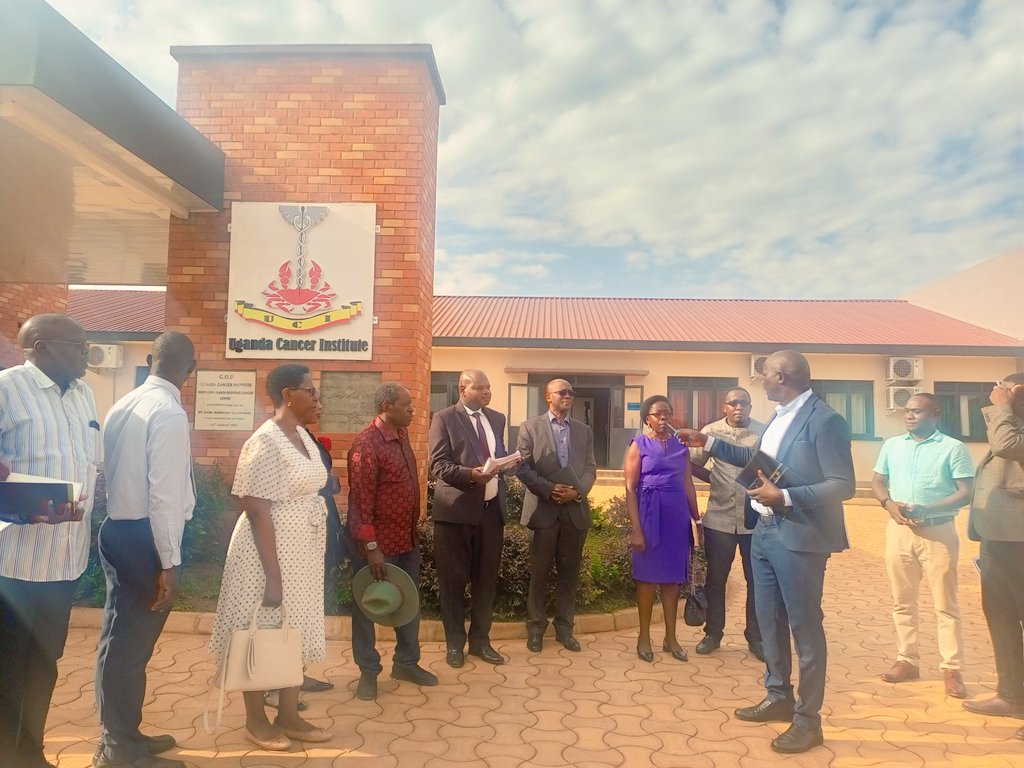 The UCI Board &Top mgt visit the Northern Uganda Regional Cancer Center ahead of the official commissioning of the Center. 
#Mammography #CT& Ultrasound scan already accessible at the center. 
@GNakigudde @JacksonOrem @MinofHealthUG @nbstv @ntvuganda @Walterbux