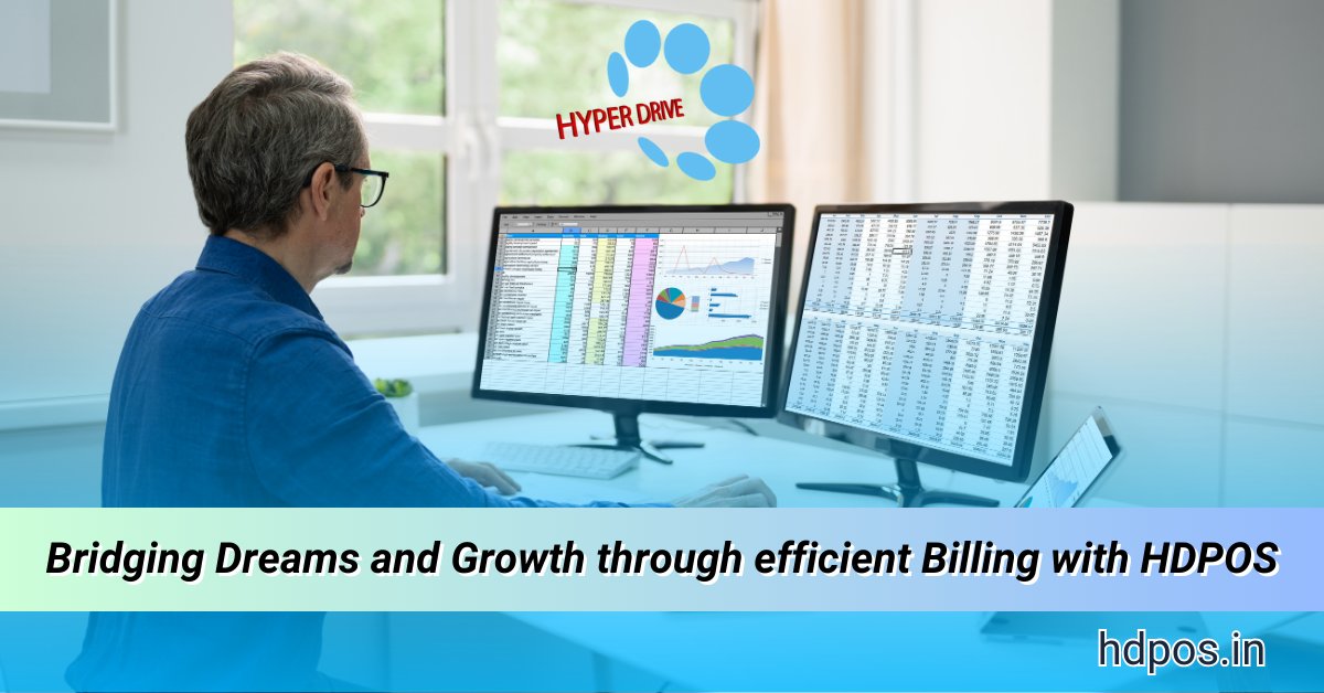 From startup dreams to exponential growth: powered by our billing software HDPOS

#hdpossmart #billingsoftware #Automatedbilling #revenuemanagement #smallbusinessbilling #cloudbilling #hdpos #smartsoftware #pos #erp #billingsystem #digitalinvoicing #businessgrowth