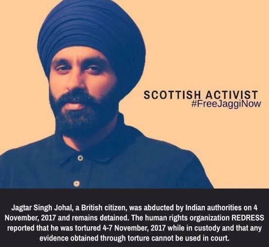 Jagtar Singh Johal is innocent and deserves to be back home in the UK. Support the campaign #FreeJaggiNow

He has been in Indian jail for the last 2352 days without any crime or evidence @AIIndia @amnesty @David_Cameron