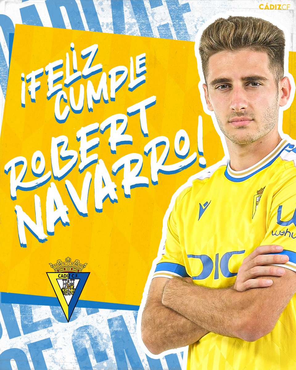 🎂 ¡Hoy es el cumpleaños de nuestro jugador Robert Navarro! 👏 ¡Muchísimas felicidades, @robert10navarro!