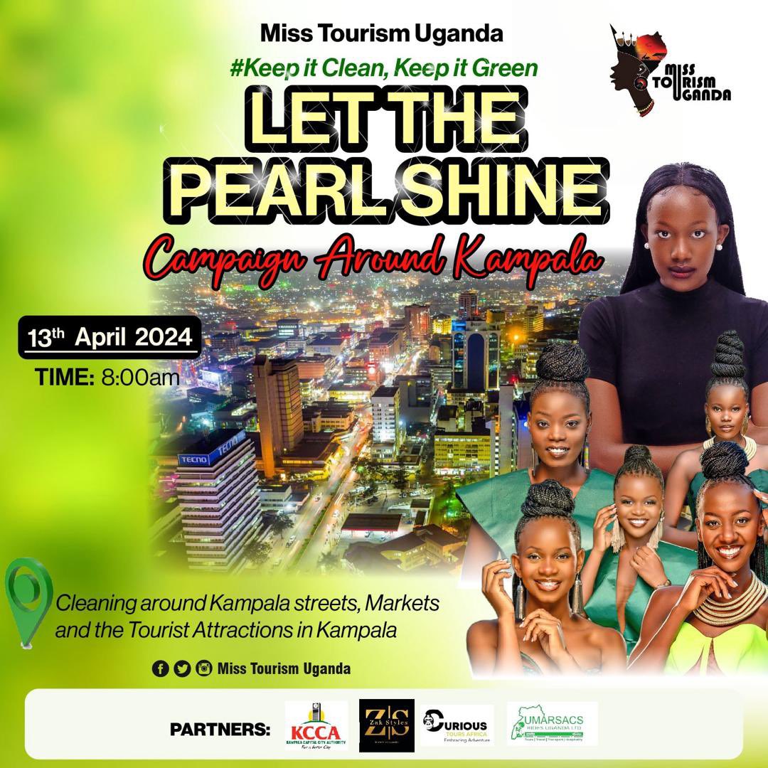 Tomorrow Saturday 8:00am,see you there. Meeting point is the Independence monument right behind @KampalaSheraton 
#LetthePearlShine #CleanUp #GOLD