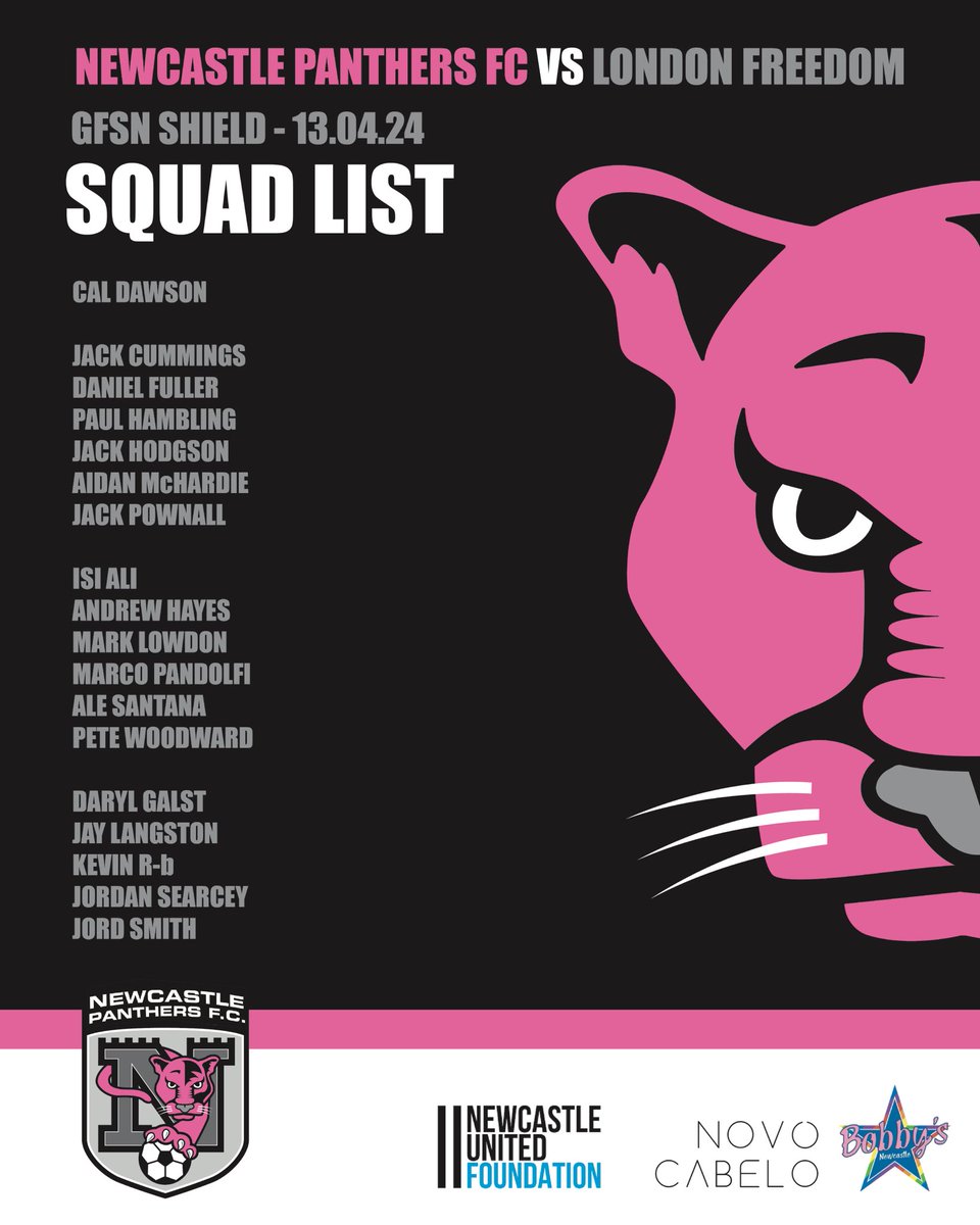 Newcastle Panthers FC tweet media