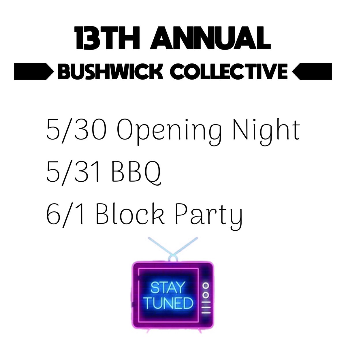 MORE INFO COMING SOON…