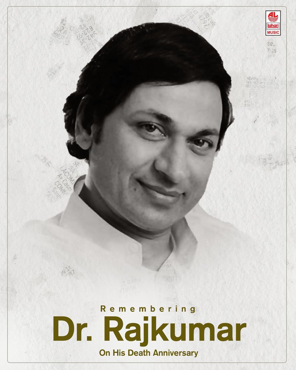 Remembering The Legendary Actor Padma Bhushan #DrRajkumar on his Death Anniversary..!

#RememberingDrRajkumar #ಅಣ್ಣಾವ್ರು #LahariMusic