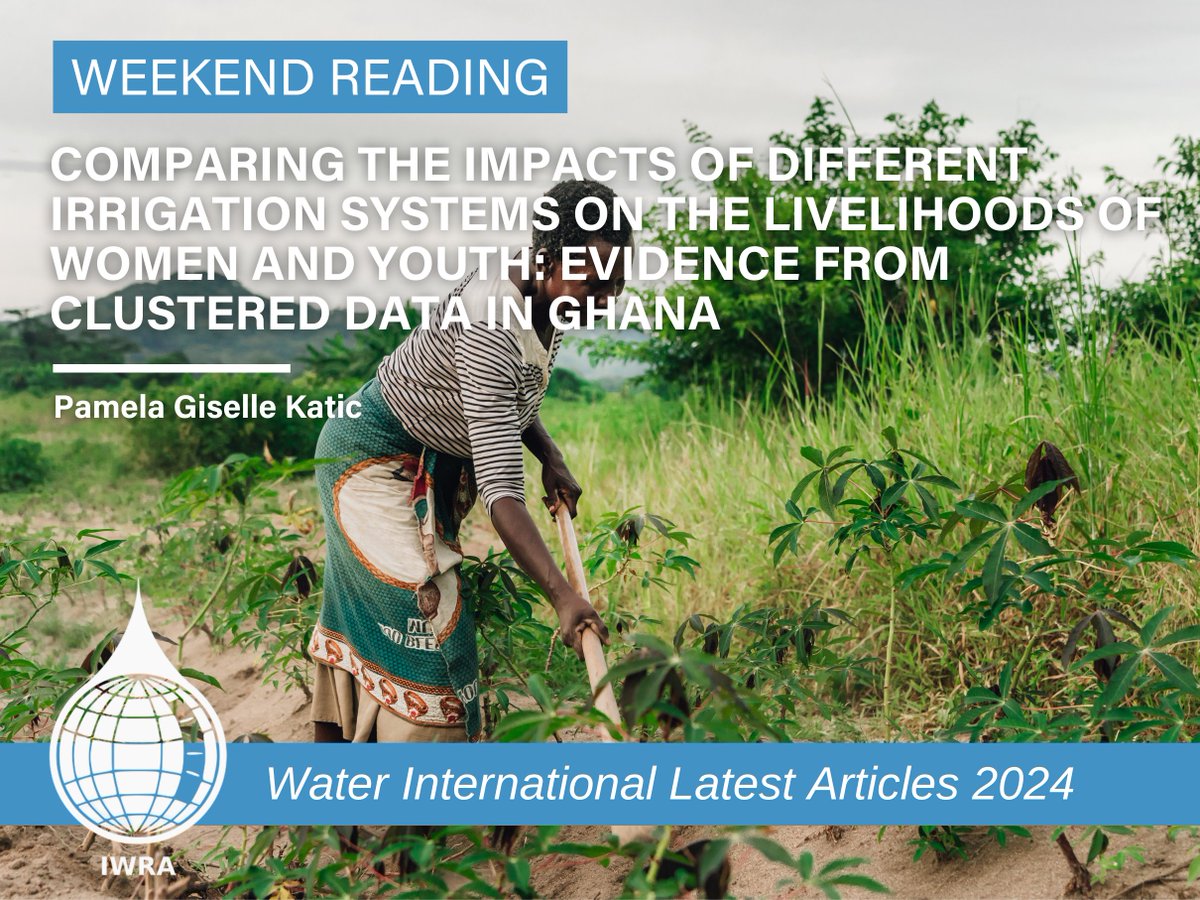 Enhance livelihoods with effective irrigation! Dive into our latest #WaterInternational article examining irrigation's impact in Sub-Saharan Africa. Learn about diverse irrigation models and their effects on income, food security, and gender dynamics. tandfonline.com/doi/full/10.10…