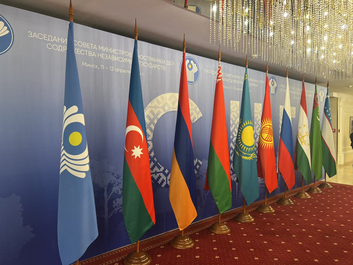 #Minsk is ready to host the meeting of the Council of Foreign Ministers of the Commonwealth of Independent States. Waiting for heads of delegations 🇧🇾🇦🇿🇦🇲🇰🇿🇰🇬🇷🇺🇹🇯🇹🇲🇺🇿