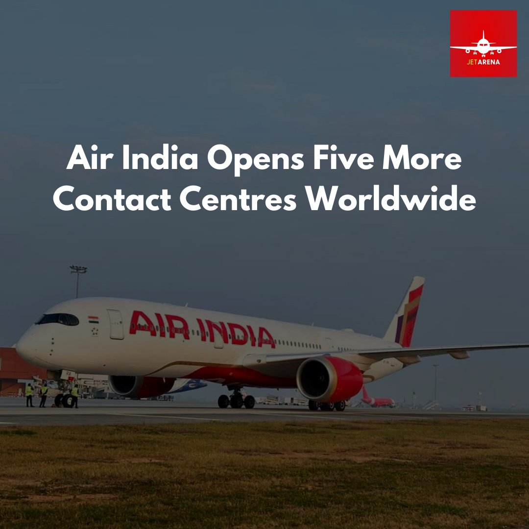 Augmenting Customer Care Services📲

🔴Air India has expanded its customer care services with the establishment of five new contact centers worldwide.

🔴In collaboration with California-based customer engagement firm Concentrix, the airline has initiated premium service