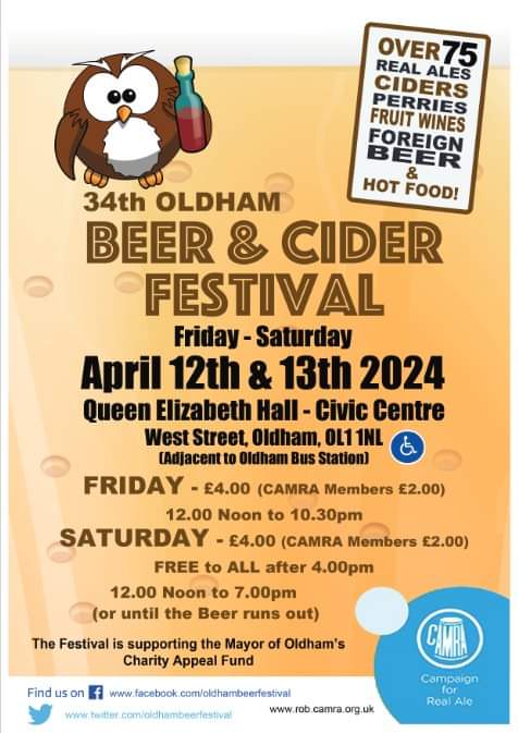 Oldham Beer Festival tweet media