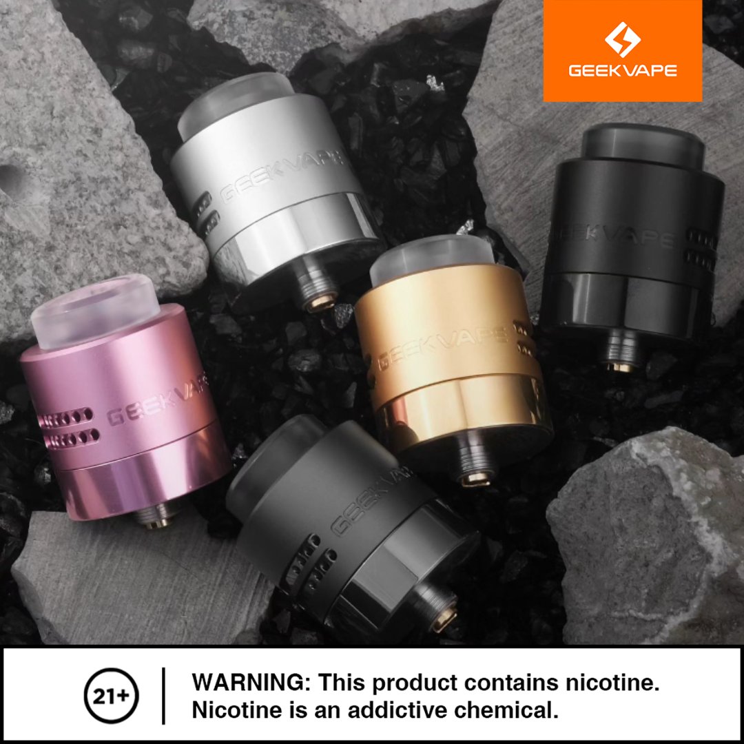 Tsunami Reborn Z RDA Tank comes in five vibrant colors, making your vaping experience a colorful journey! Which shade speaks to your style?🥰 #geekvape #geekvp #geekvapetech