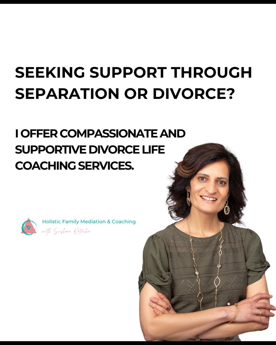 Seeking support through separation or divorce?

A Holistic Divorce Coach can help you with the complexities.

Visit my website to find out all about how a Holistic Divorce Coach can help you. - holisticfamilymediation.co.uk/divorce-coach

#DivorceJourney #HolisticSupport #DivorceCoach #SelfDiscovery