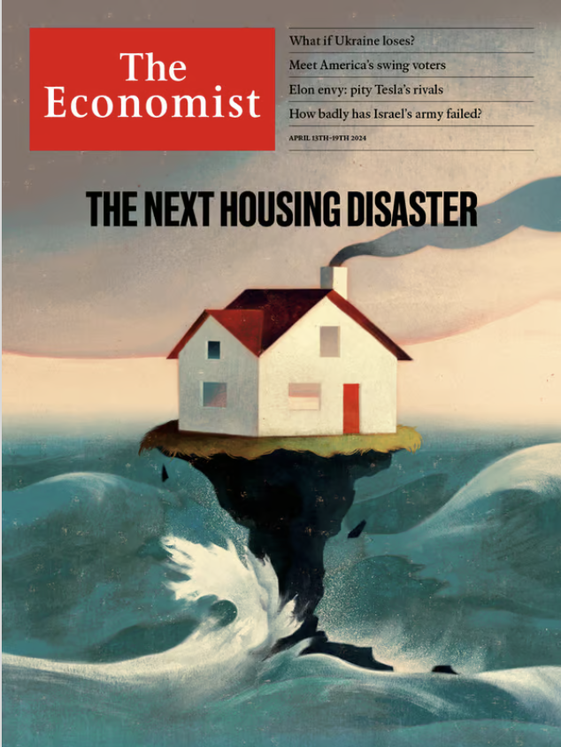 #ClimateCrisis: Global warming is coming for your home. Who will pay for the damage? asks @TheEconomist Very important editorial*: #ClimateAction, including #ClimateResilience are key. *Even if the old magazine still use 'global warming' or 'greenery' economist.com/leaders/2024/0…