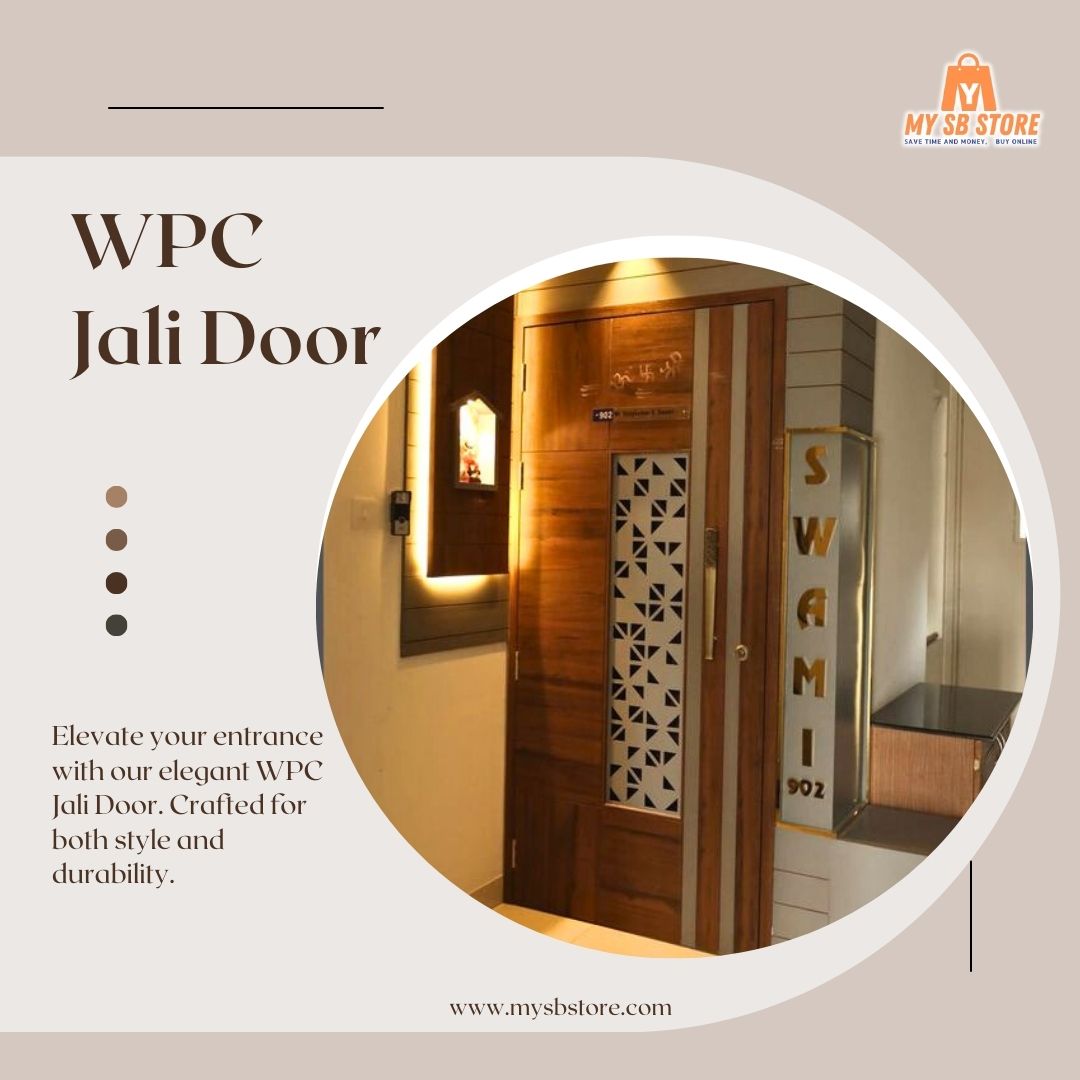 MySBStore1's tweet photo. Elevate your entrance with our elegant WPC Jali Door. Crafted for both style and durability. 🚪✨ #WPCJaliDoor #EntranceElegance https://t.co/GhNRjJ0yEJ
