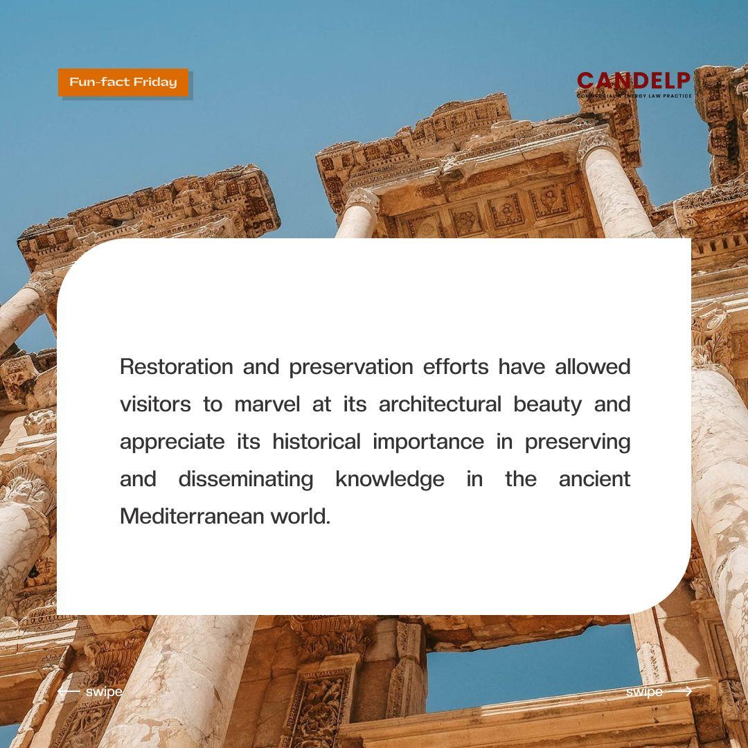 CandelpLaw's tweet image. #AncientLibraries #Libraryofcelsus  #Libraryperservation #Funfact #Funfactfriday