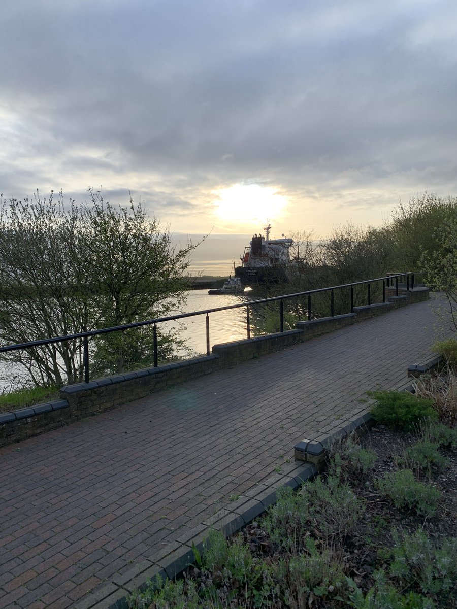 Good morning from the Waterfront Park here @NWMuseum, Ellesmere Port