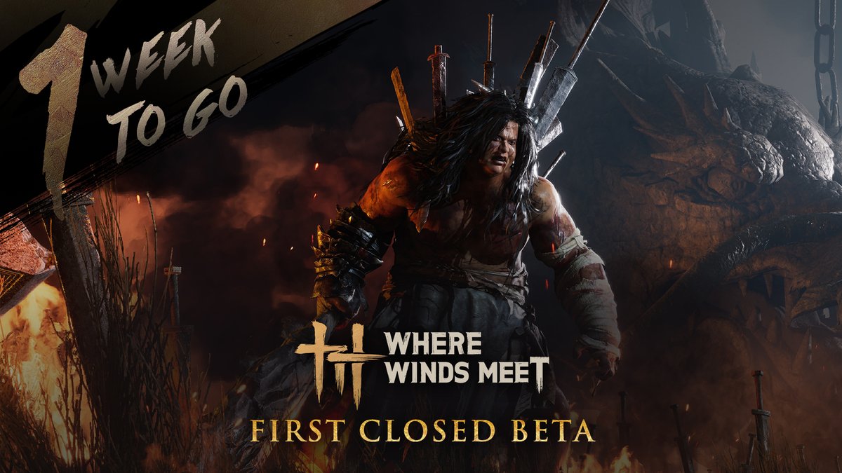 'I have to be good. I will protect the dragon and protect the great sword until everyone returns!'

Sign-up for beta: bit.ly/4aAoIyy

#WhereWindsMeet #BetaTest