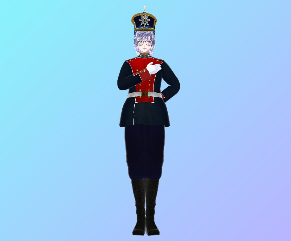 NeoColonel_N's tweet photo. 先日購入した【VRoid正式版】近衛セミョーノフスキー連隊制服を着て写真撮ってみました。
ロマノフ朝帝政ロシアのピョートル一世(大帝)が創設した通称・遊戯連隊から端を発するセミョーノフスキー近衛連隊の隊服のようです。
#VRoid #VRoidファッション #VRoidStudio #Tatius
https://t.co/ifOx0pfO8O https://t.co/6ZD2vS1FnW