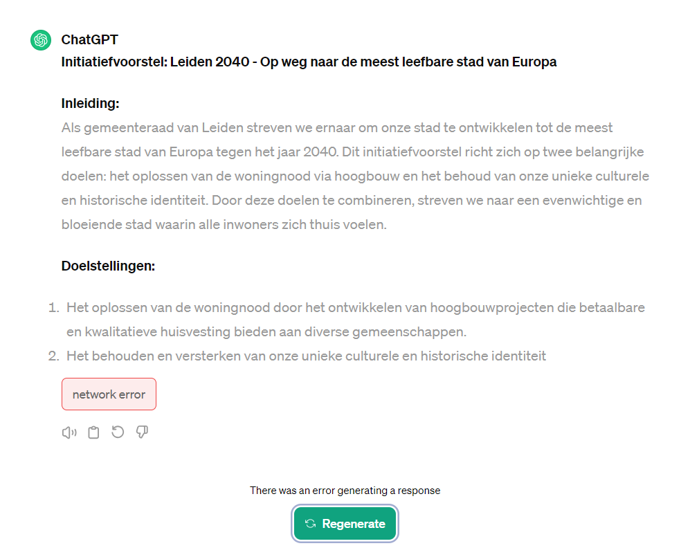 @DenhartogDavid Ja en nee. #ChatGPT was lekker bezig... tot hij hoogbouw en behoud van de historische identiteit moest combineren en vol in de error ging: