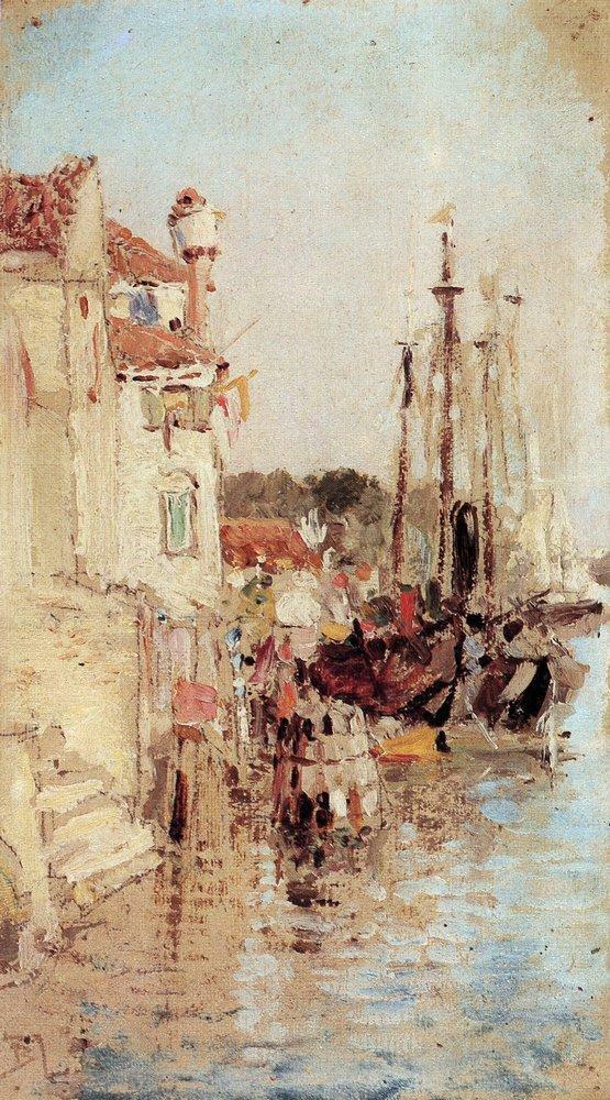 Venice. Channals. wikiart.org/en/vasily-pole…