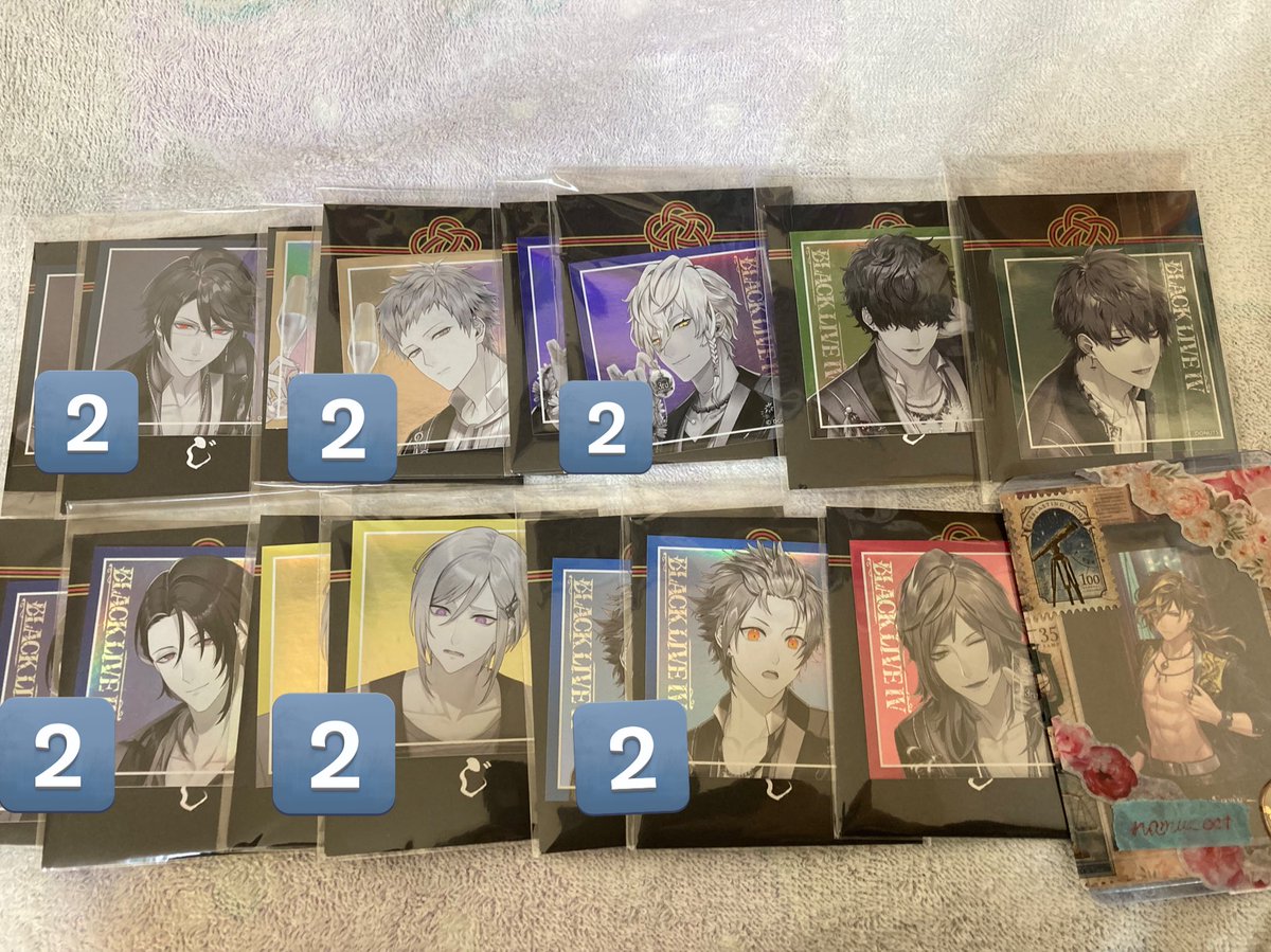 ブラスタ ブラライ 3周年 交換 譲渡 郵送
アクスタ フォトカ  おみくじ

譲
○ヒース 黒曜 
▲シン 鷹見 リコ マイカ 真珠
◇大牙 ギィ 吉野 青桐 ヒナタ クー

求▶︎ケイ、定価+送料

○同種交換
▲同異種交換&gt;譲渡
◇交換、譲渡

異種→固ツイ
纏めての方優先
R↔R
お気軽にお声掛けください🙇‍♀️