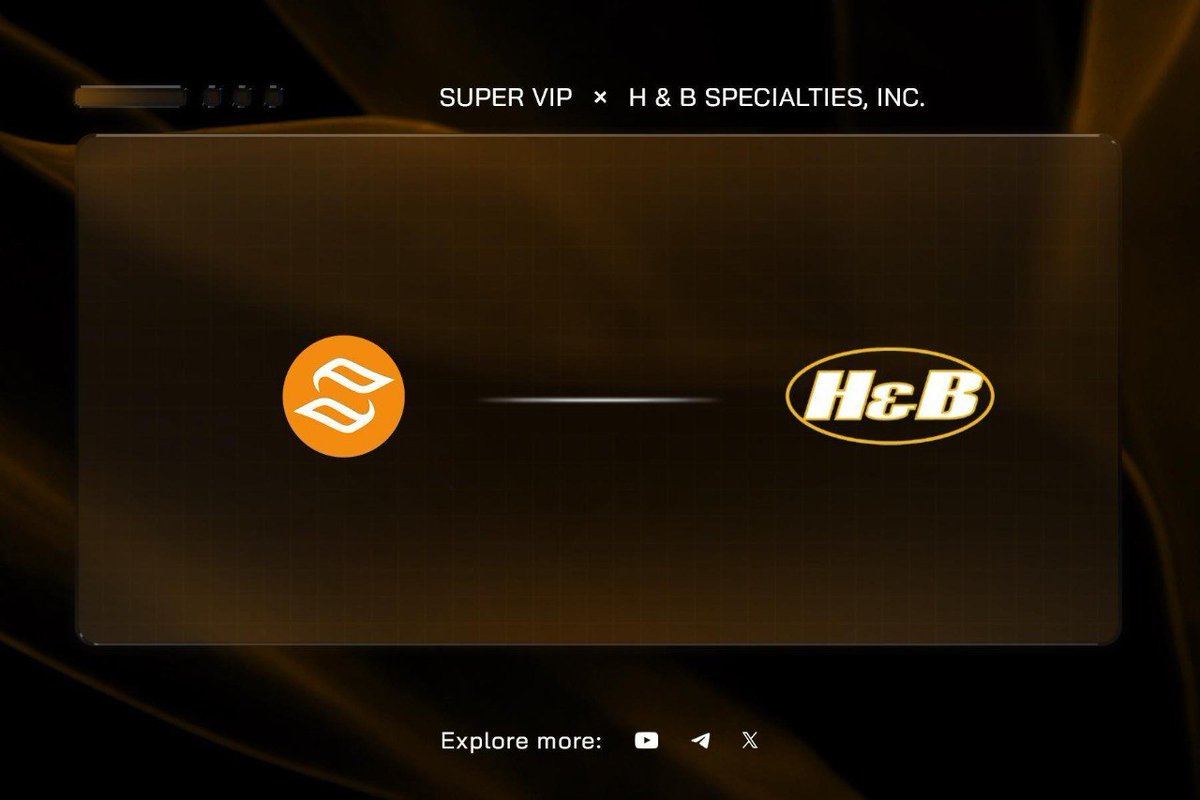 Exciting Announcement, VIPFam! 📣

SPV Ordinals is excited to unveil a groundbreaking collaboration with H&B Specialties!

#SPV #Ordinal #VIPFamily #BSC #Crypto #Collaboration 🚀

Read more: hbspecialties.com/markets/stocks…