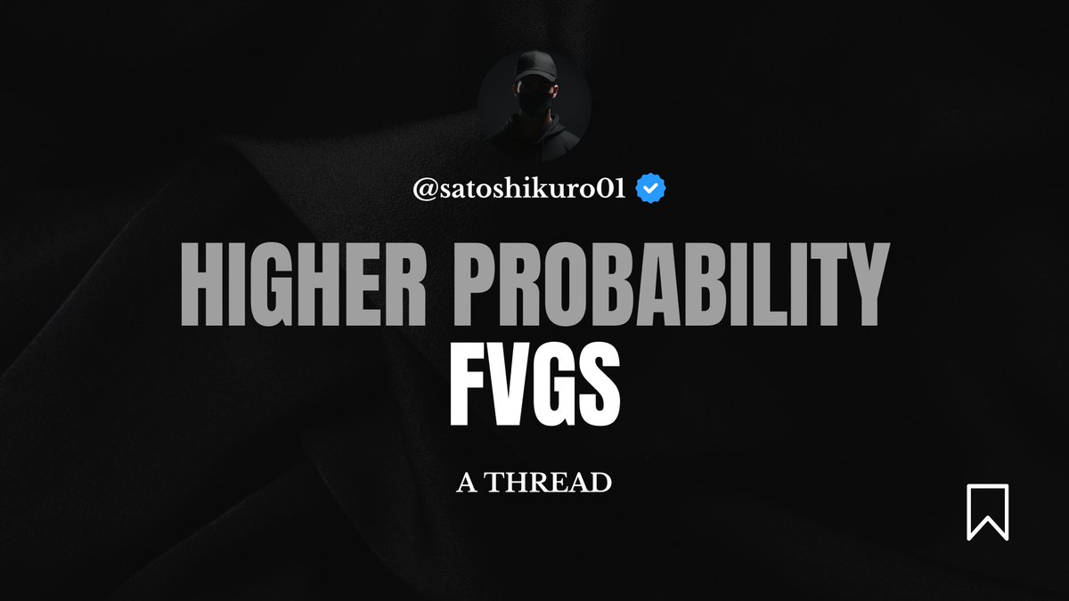 Higher Probability FVG's (Fair Value Gap)

Picking the right FVG is very important to have a better chance of succeeding.
🖤&🔁

A Thread🧵