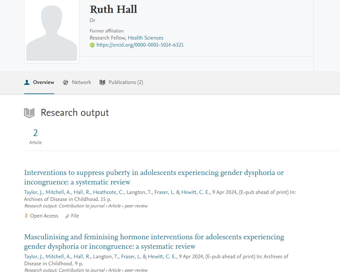 It is scandalous that none of the authors of the systematic reviews informing the #CassReview had previous experience of researching or providing gender healthcare. This is unprecedented. Imagine a review of heart surgery techniques that inluded zero surgeons or cardiologists!