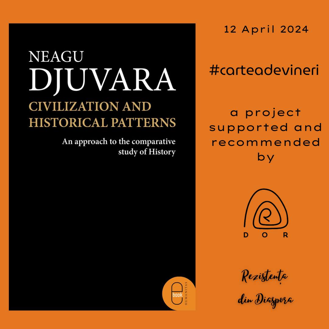 1/5 This week’s recommendation is Civilizations & Historical Patterns: An Approach to the Comparative Study of History by Romanian historian, essayist, philosopher, journalist, novelist, and diplomat Neagu Djuvara (& translated by Serban Broche). gudjuvara #language #instabooks