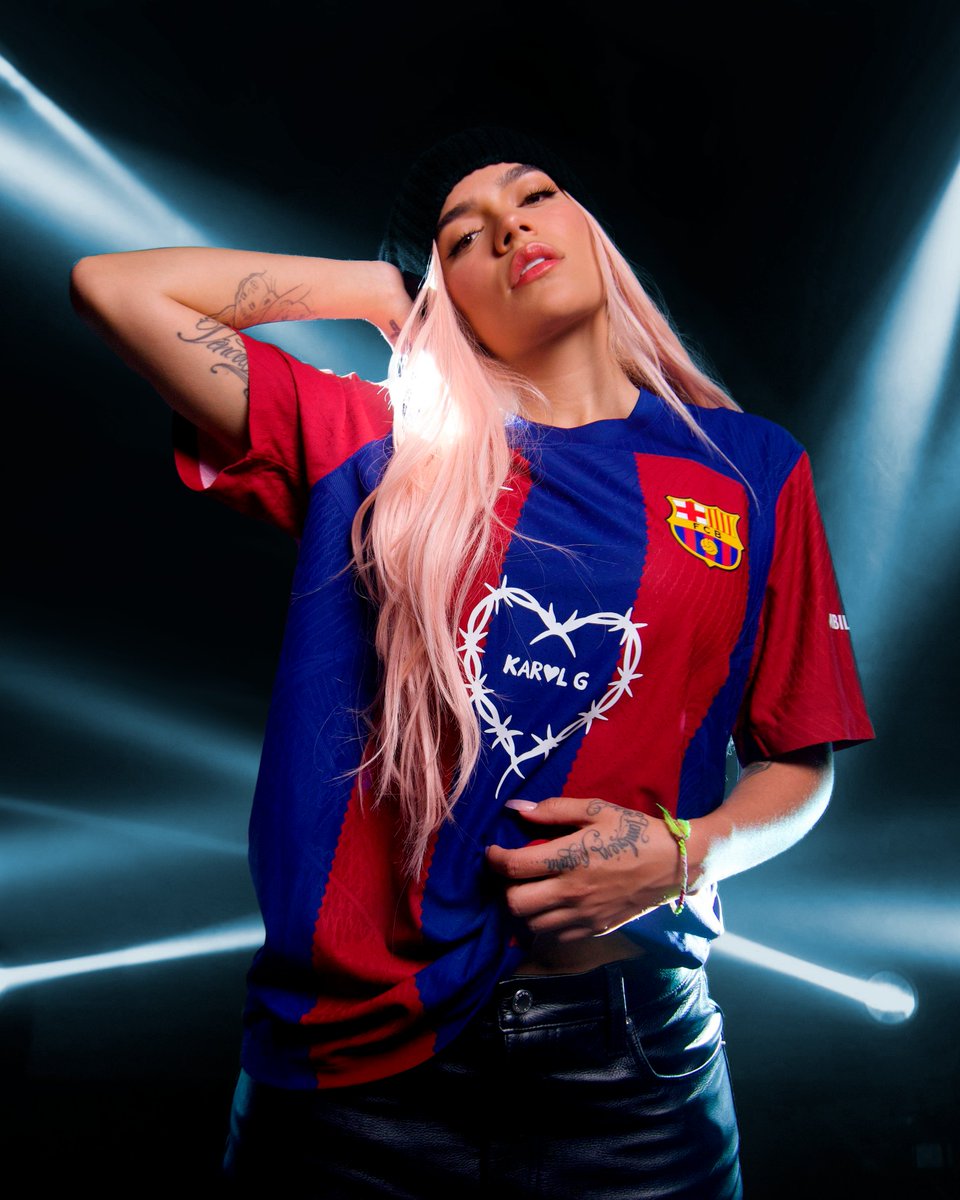 𝙏𝙞́𝙖 @karolg 𝙩𝙪́ 𝙩𝙚 𝙢𝙖𝙣𝙙𝙖' 𝙪𝙣 𝙛𝙡𝙤𝙬 𝙦𝙪𝙚 𝙛𝙡𝙞𝙥𝙖 🧜‍♀️💙❤️ Barça x @karolg x @spotify 🩷