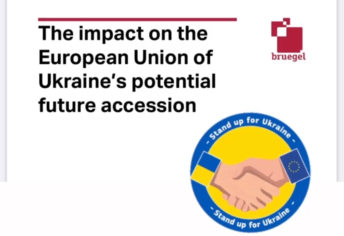 Bravo @Bruegel_org for a very comprehensive study on the impact of 🇺🇦's accession to 🇪🇺!

Yes, accession may have a strong catalyst effect on reforms in Ukraine.

Yes, decentralisation will be a critical cluster.

Yes, success of accession depends on current 🇪🇺 Member States too!