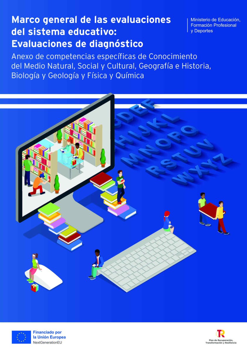 educaINEE's tweet photo. 💁‍♂️💁La LOMLOE propone dos tipos de evaluación del sistema educativo: las Evaluaciones de diagnóstico y la Evaluación general del sistema educativo. Consulta los marcos de estas evaluaciones, comunes para todas las CCAA👉https://t.co/gL8sDXVVYV y https://t.co/WGI6MYy5z4 https://t.co/5wzCn1zoq7