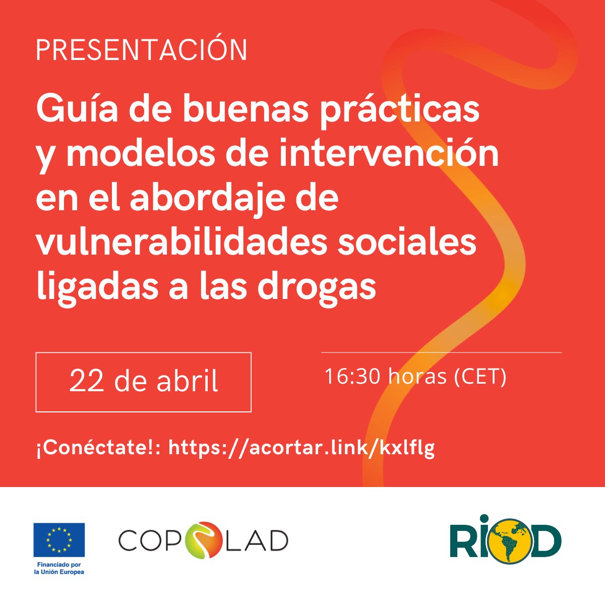 En 🔟 días presentamos la nueva 'Guía de buenas prácticas y modelos de intervención en América Latina-Caribe y la UE en materia de abordaje de vulnerabilidades sociales ligadas a las drogas'. 🔗 Regístrate y asiste ON-LINE: i.mtr.cool/bslxngakgt 🤝 Con @RIOD_oficial