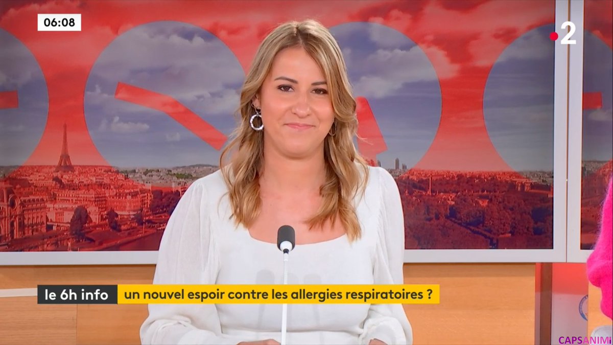 CapsAnim's tweet photo. 📺 @Louisepez ce matin dans le 6h Info sur France 2 &amp; La Matinale sur France Info https://t.co/Wht4DLjUgo