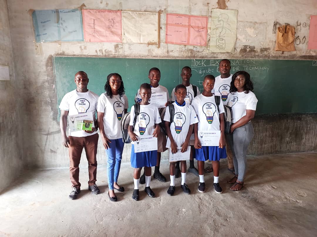 Foundation_DO's tweet image. Hats off to the outstanding project from the Dawa Presby School team.

As 2nd Runner-up winners in the 2023 AfriCAN Code Challenge, they received branded school bags, T-shirts, and valuable STEM materials.

#STEM #Education #AfriCANCodeChallenge